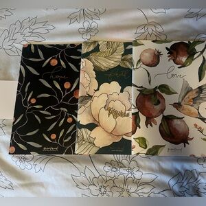 Floral and Nature Themed Notebooks